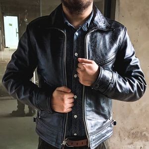 Freewheelers Red Teacore fqhh horsehide Leather jacket
